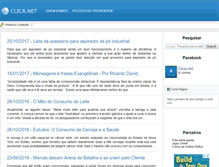 Tablet Screenshot of clica.net